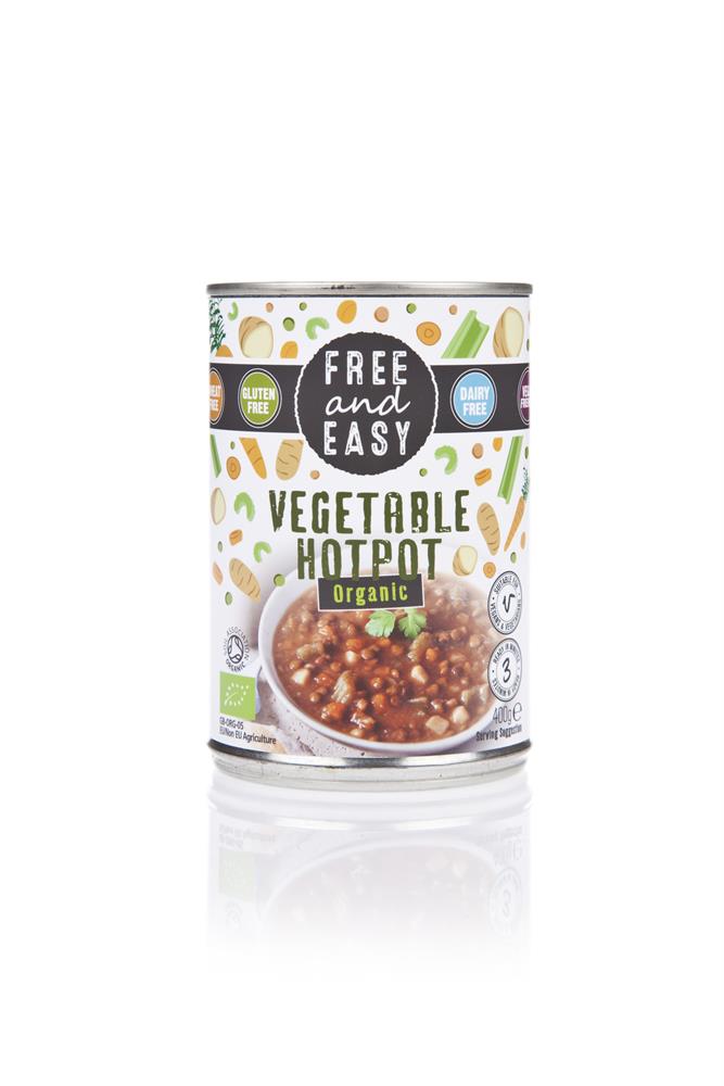 Free & Easy_Organic Vegetable Hotpot Ready Meal 400g