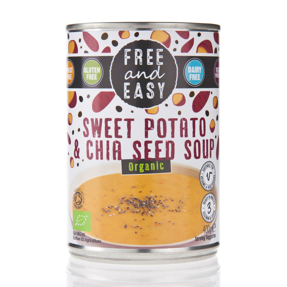 Free & Easy_Organic Sweet Potato & Chia Seed Soup 400g