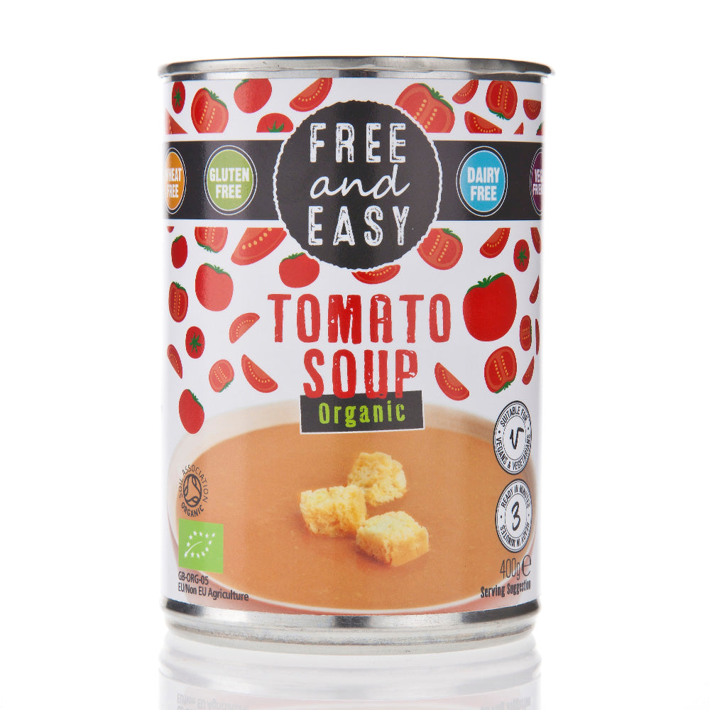 Free & Easy_Organic Tomato Soup 400g-pack of 2