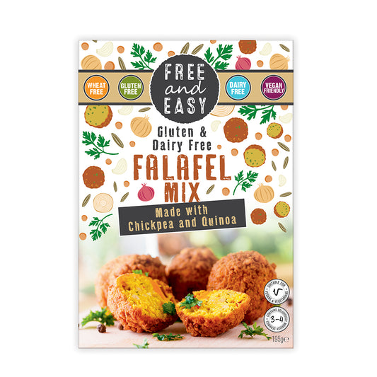 Free & Easy_Falafel mix 195g. Free From known allergens.-pack of 2