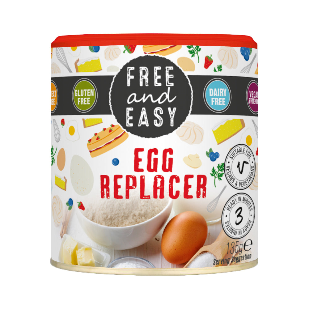 Free & Easy_Gluten and Dairy Free Egg Replacer 135g-pack of 2