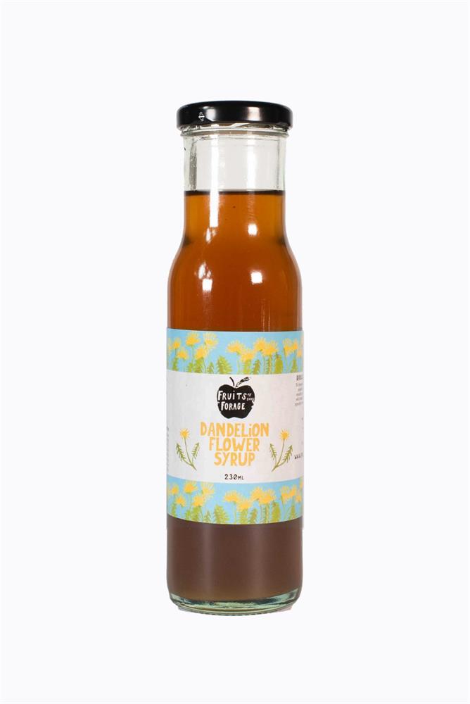 Fruits of the Forage_Dandelion Flower Syrup - Vegan Honey Alternative 230ml-pack of 2