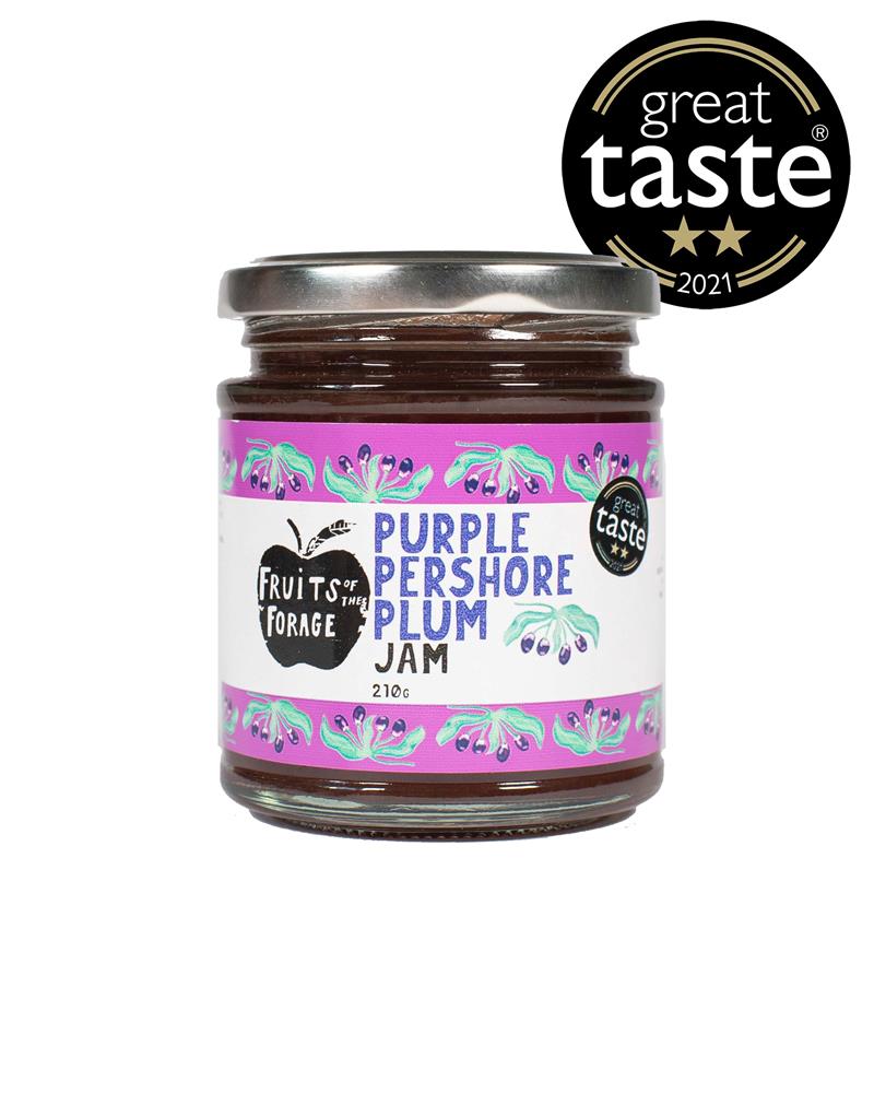 Fruits of the Forage_Purple Pershore Plum Jam 210g