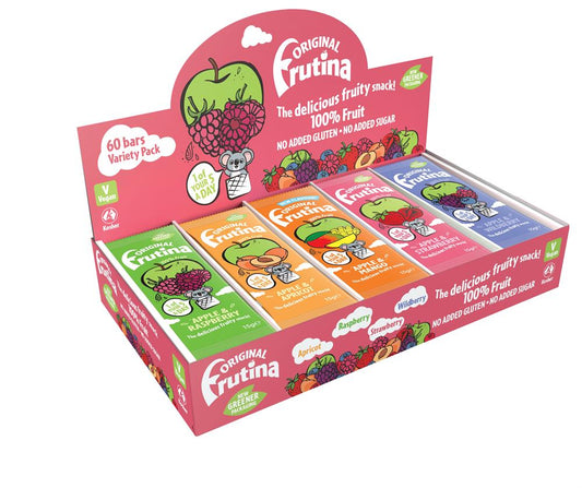Frutina_100%Fruit Snack - Variety Pack - 60 x 15g
