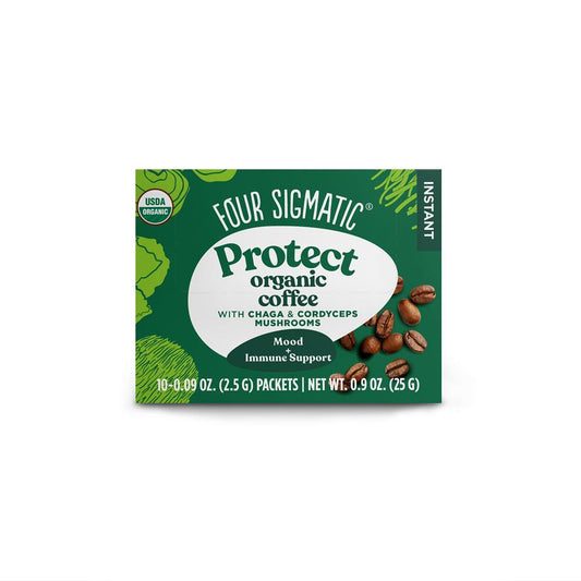 Four Sigma Foods_Protect 'Mushroom Coffee Chaga & Cordyceps' 10 sachets