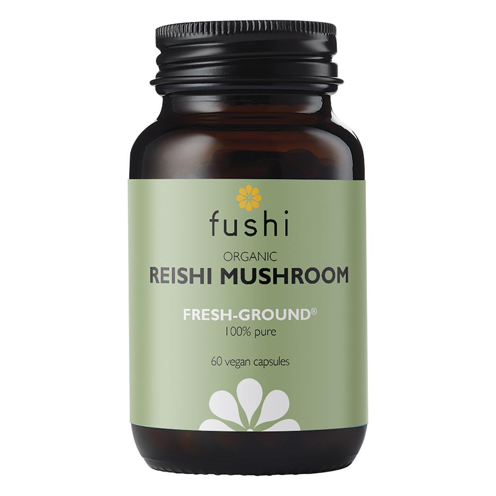 Fushi Wellbeing_Reishi Mushroom Capsules Organic 60 Veg Caps