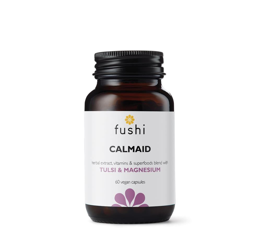 Fushi Wellbeing_Calmaid for Stress and Sleep 60 Veg caps with Tryptophan