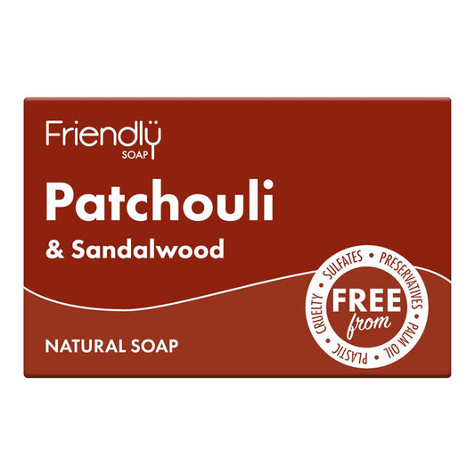 Friendly Soap_Patchouli and Sandalwood Soap 95g