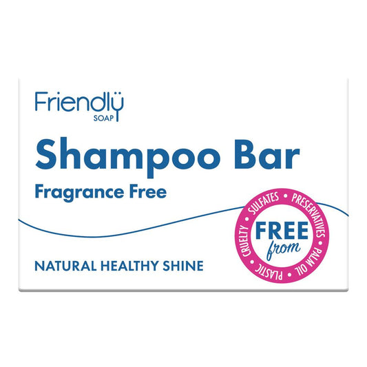 Friendly Soap_Shampoo Bar - Fragrance Free 95g-pack of 2