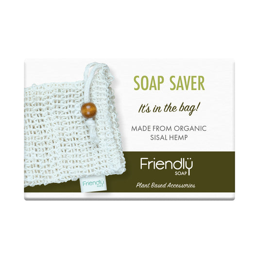 Friendly Soap_Organic exfoliating hemp-sisal soap saver 1 unit
