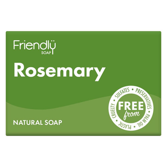 Friendly Soap_Rosemary Soap 95g-pack of 2