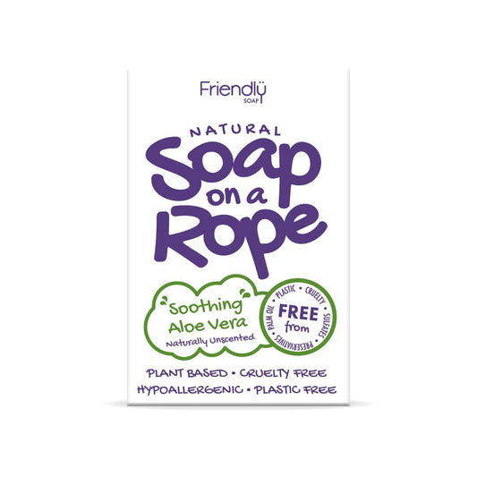 Friendly Soap_Aloe Vera - Natural Soap On A Rope 125g