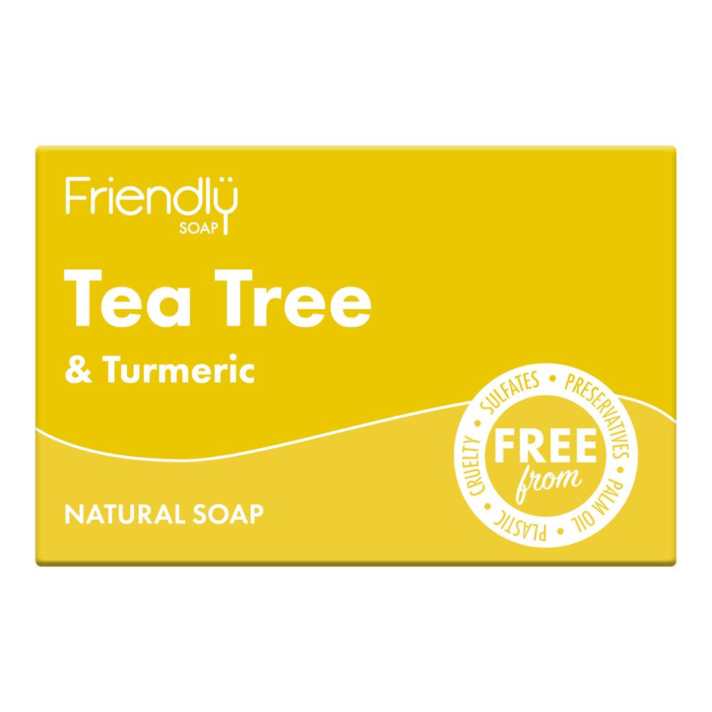 Friendly Soap_Tea Tree & Turmeric Soap 95g-pack of 2