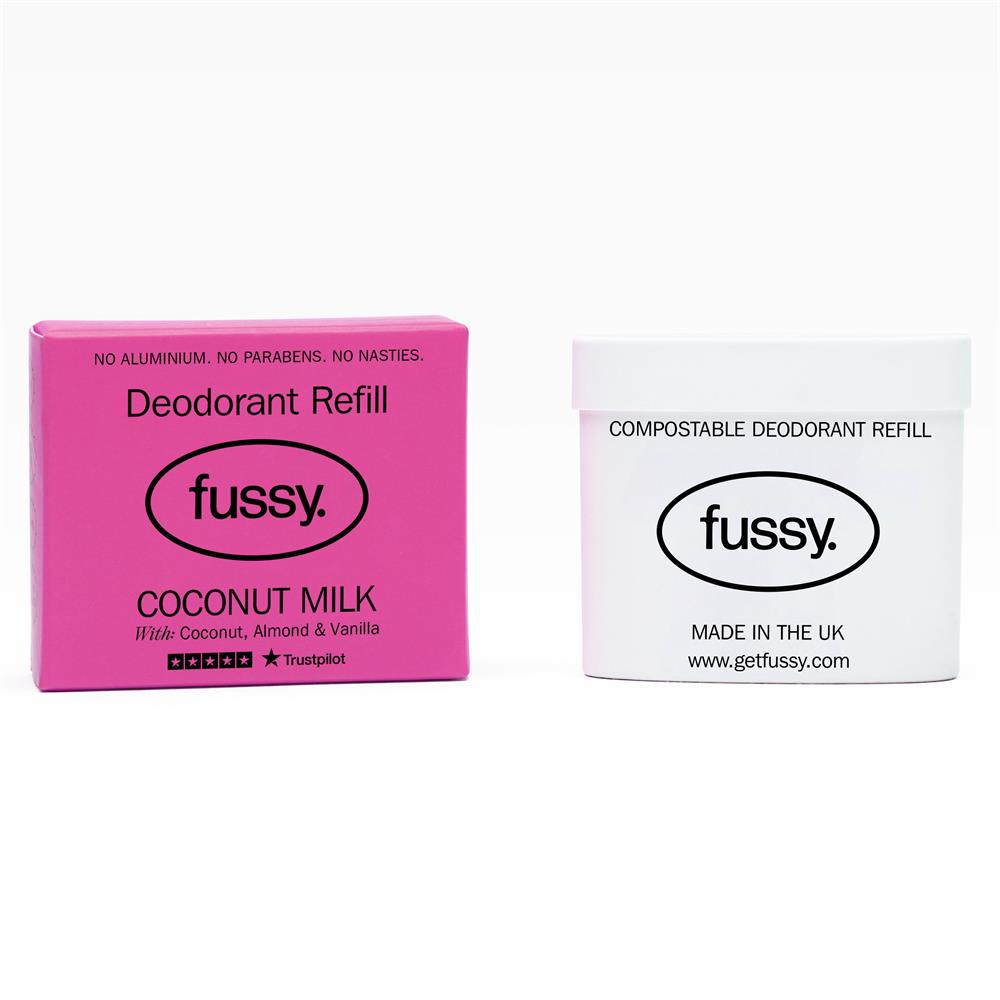 Fussy_Natural Deodorant Refill Coconut Milk 40g