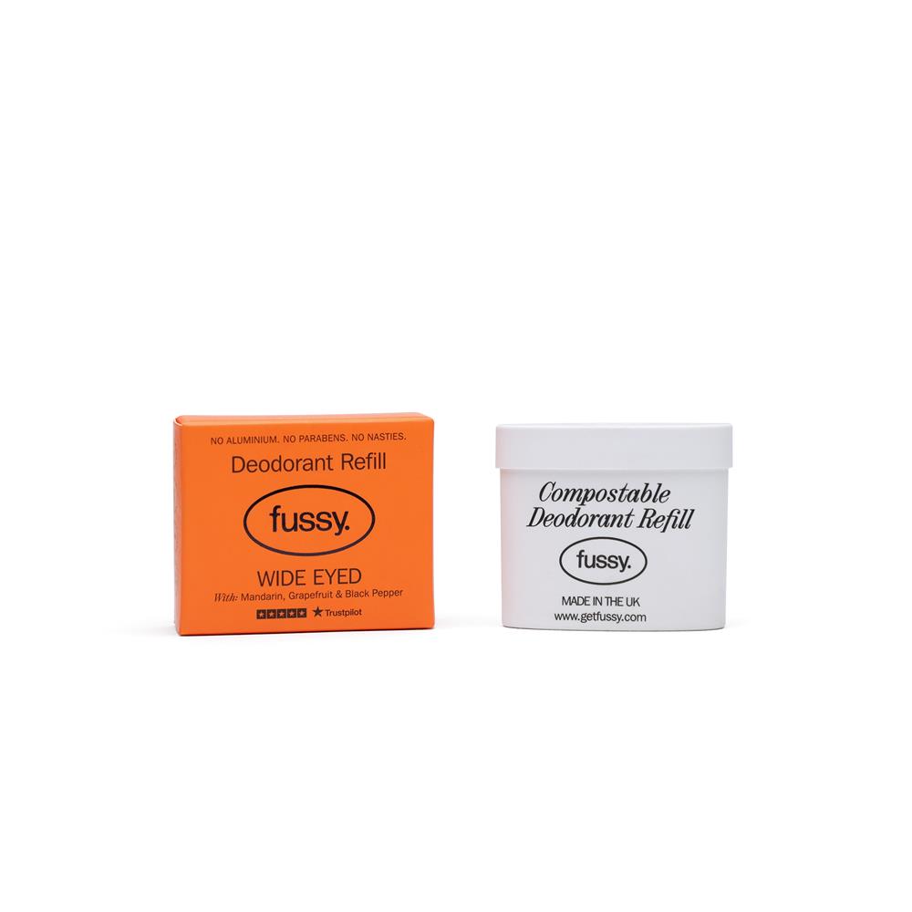 Fussy_Natural Deodorant Refill Wide Eyed 40g-pack of 2