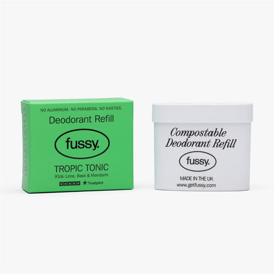 Fussy_Natural Deodorant Refill Tropic Tonic 40g-pack of 2