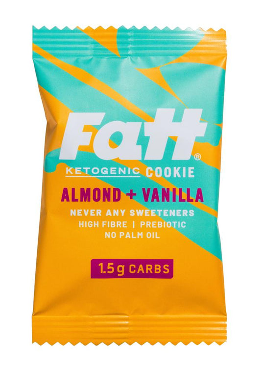 Fattbar_Almond and Vanilla Cookie 30g-Pack of 12