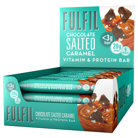 Fulfil Nutrition Vitamin & Protein Bar 15x55g Chocolate Salted Caramel