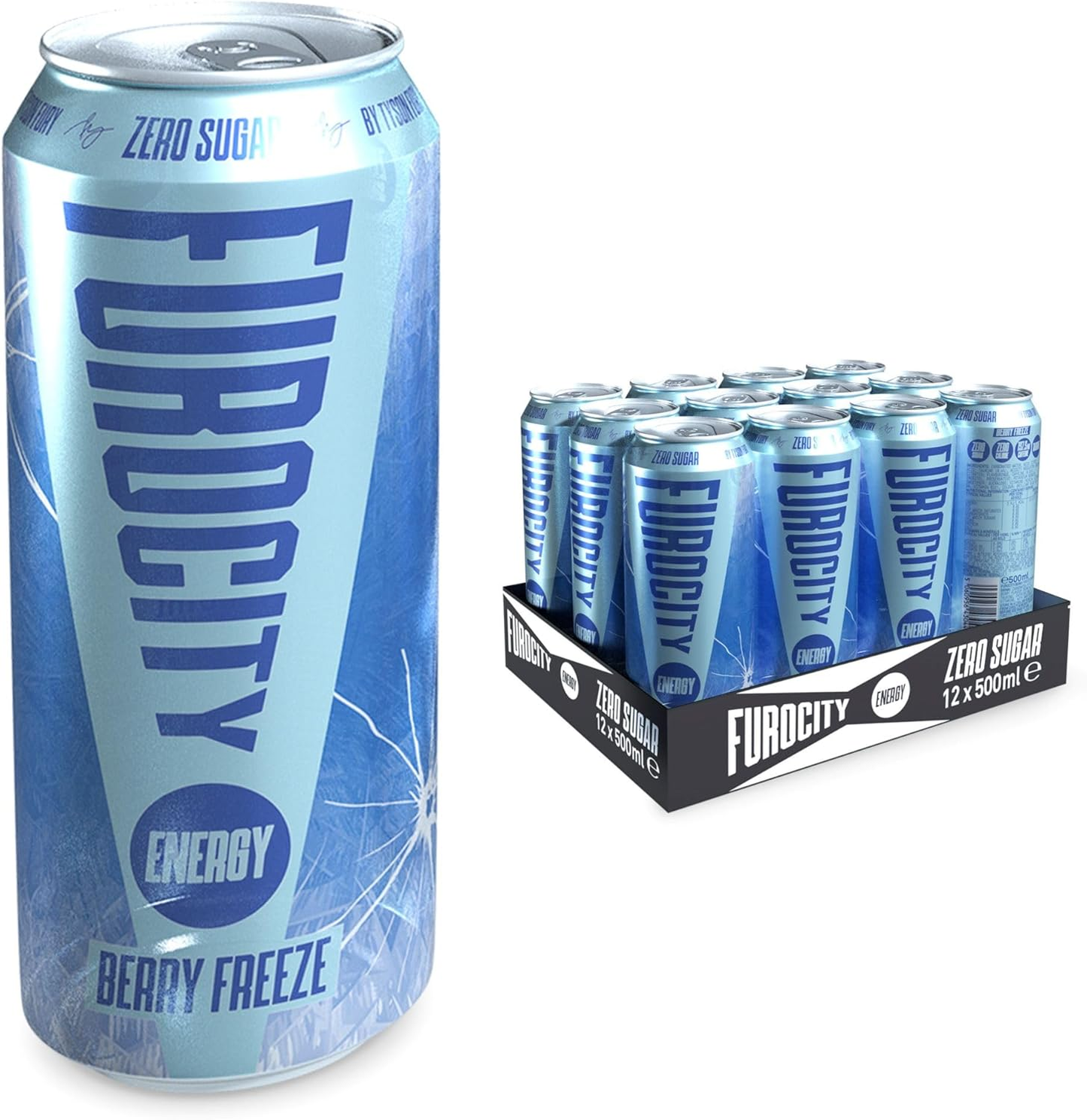 Furocity Energy Drink 12x500ml Tropical Thunder