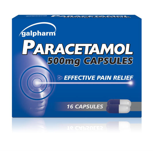 Galpharm_Paracetamol 500mg - 16 Capsules
