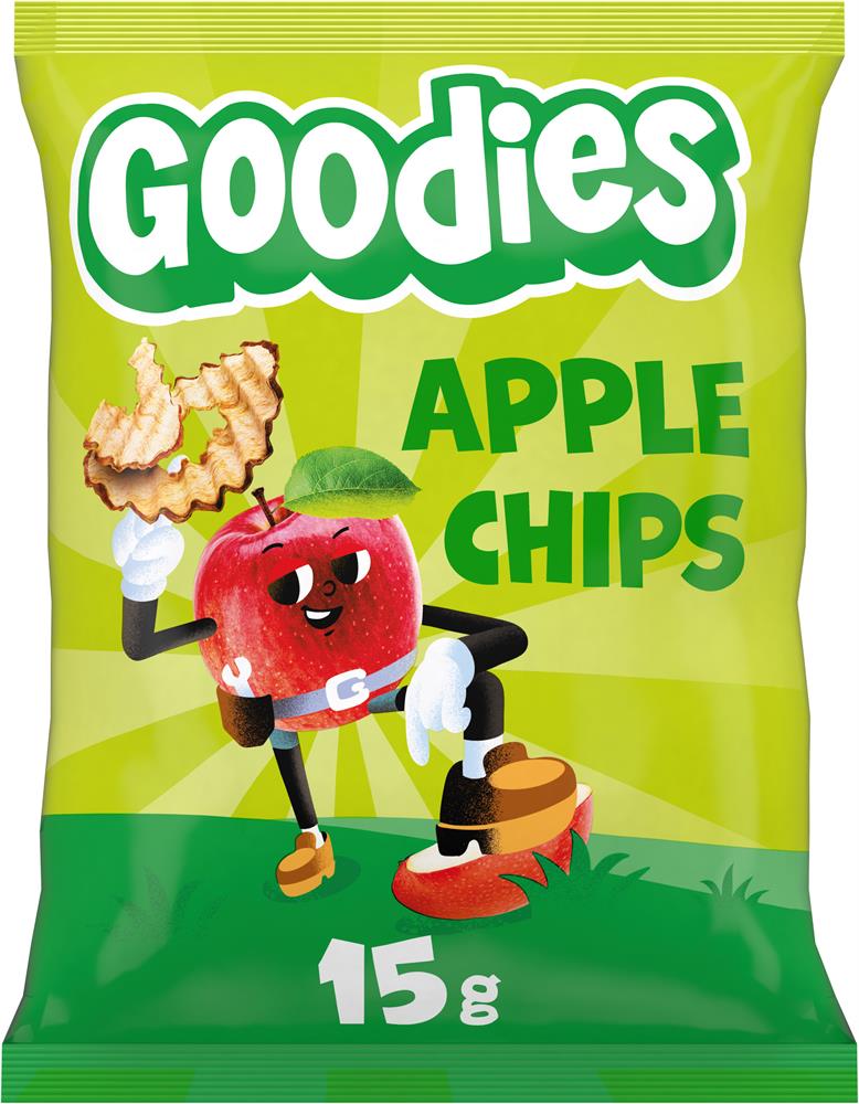 Goodies_Goodies Apple Chips Kids Fruit Snack 15g-Pack of 5