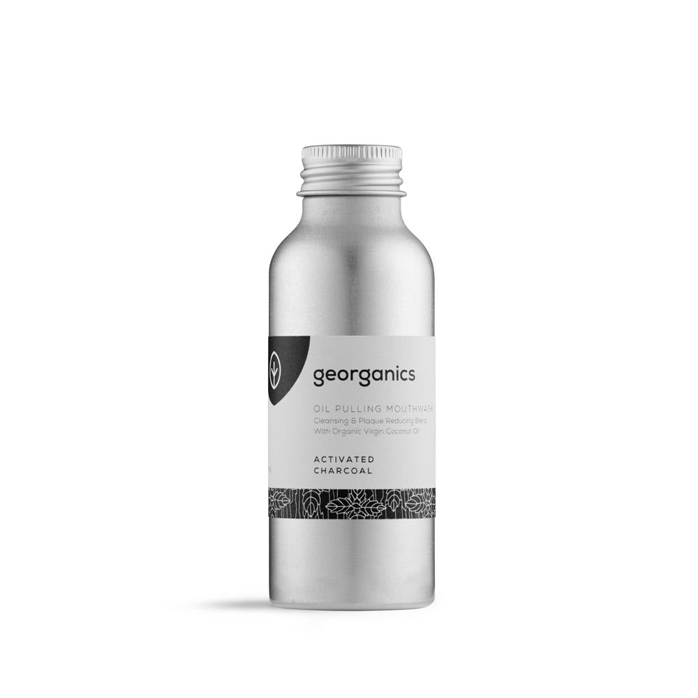 Georganics_Oil Pulling Mouthwash - Charcoal 100ml