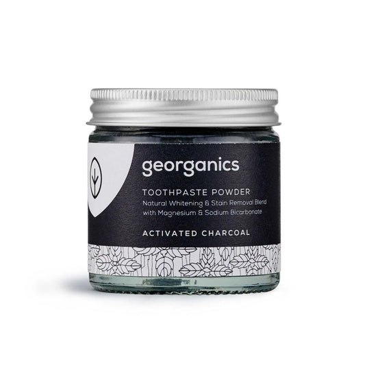 Georganics_Whitening Toothpowder - Charcoal 60ml-pack of 2