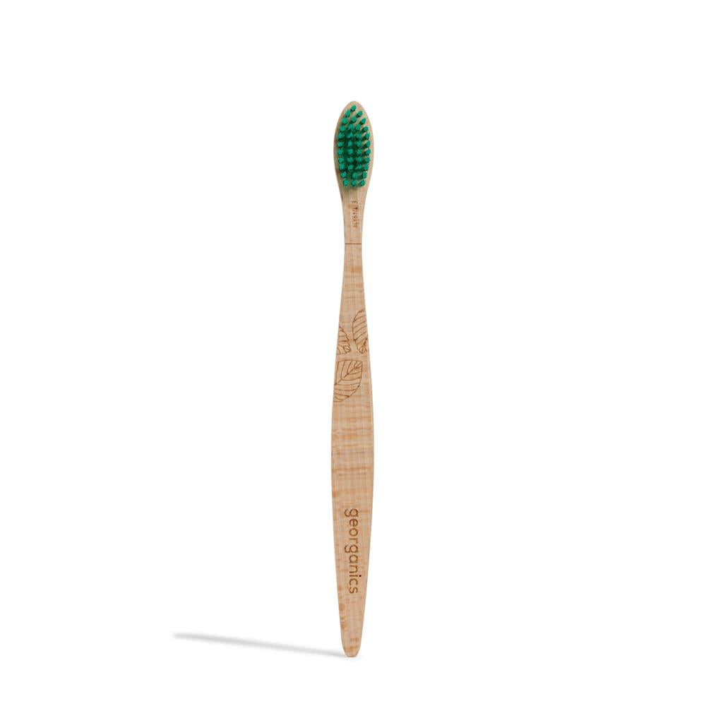 Georganics_Beechwood Toothbrush - Medium Bristles-pack of 2