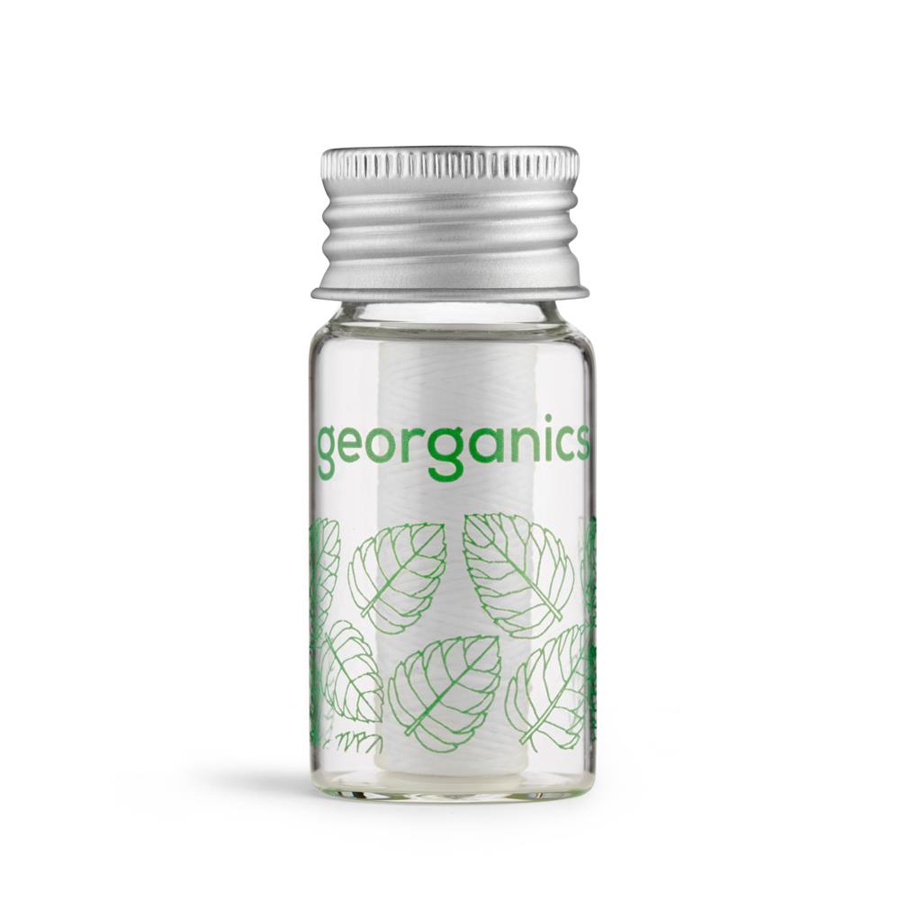 Georganics_Dental Floss with Canister - Peppermint 50m-Pack of 2