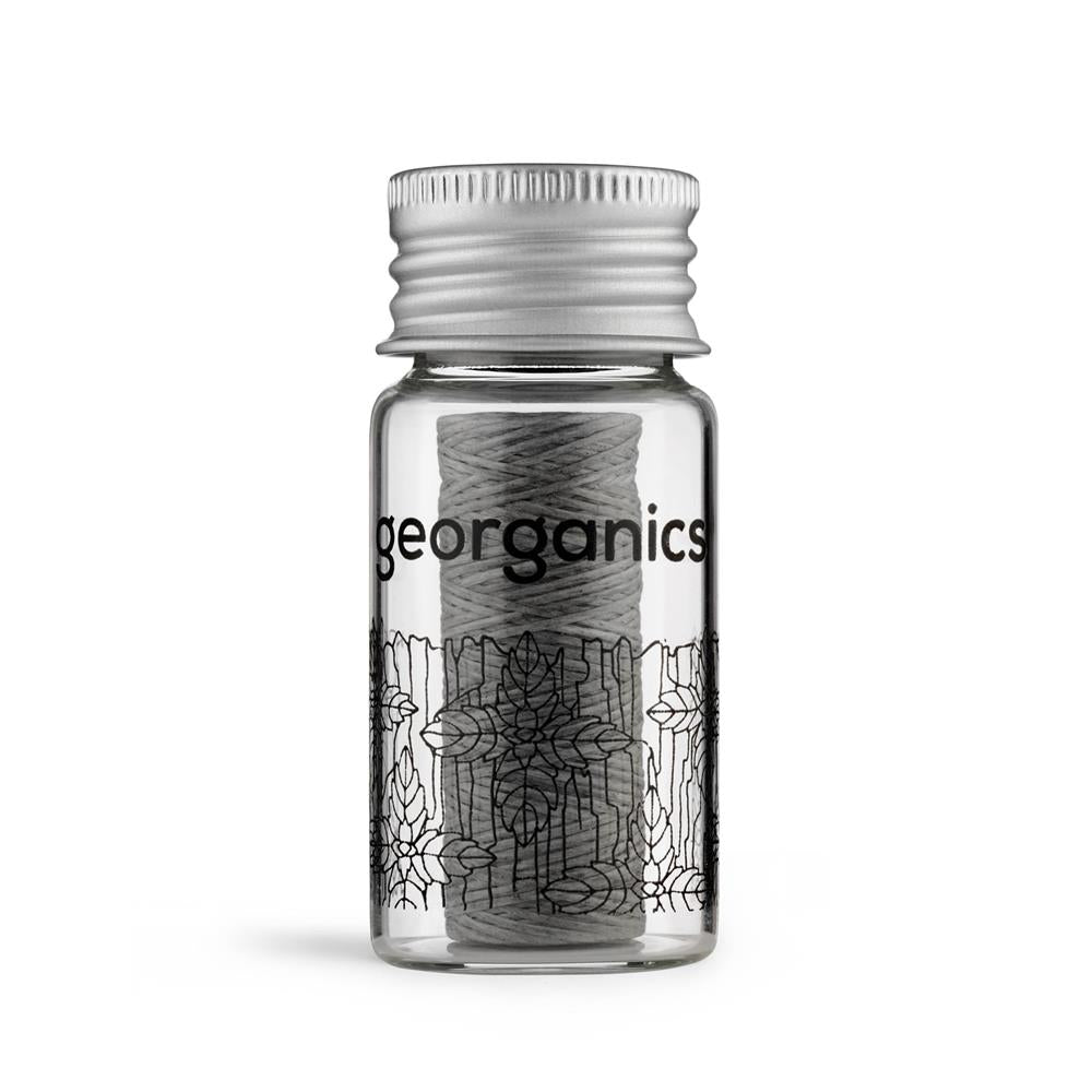 Georganics_Dental Floss with Canister - Charcoal 50m-Pack of 2