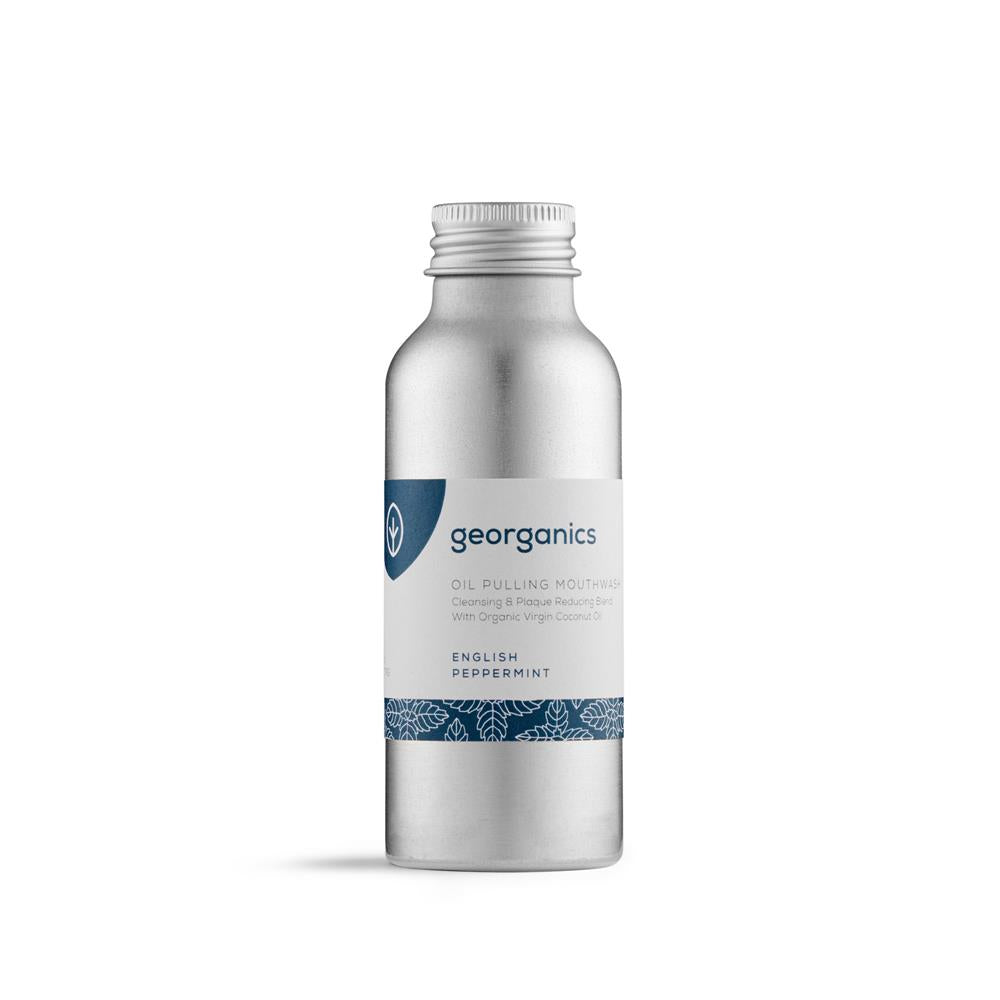 Georganics_Oil Pulling Mouthwash - Peppermint 100ml
