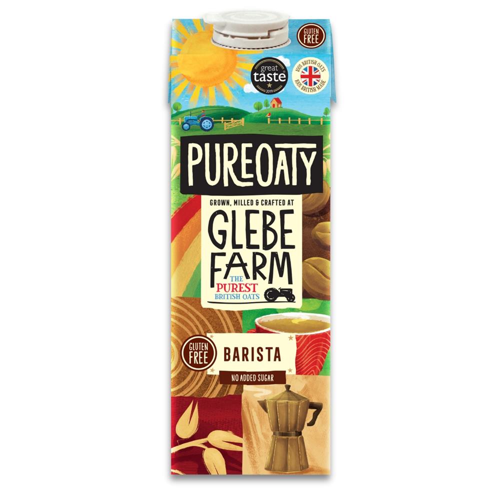 Glebe Farm_Barista PureOaty 1L-pack of 3