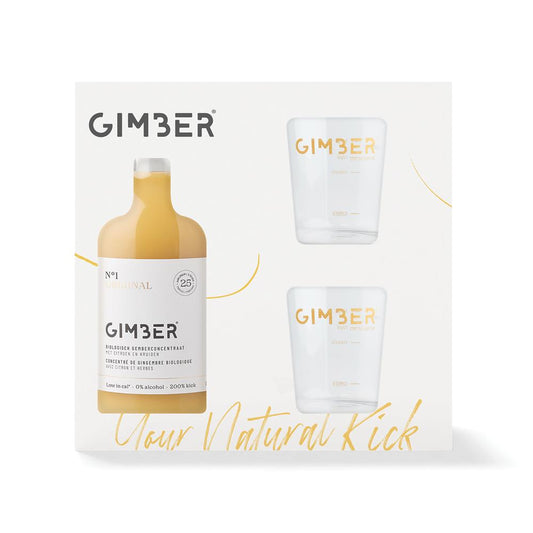Gimber_Organic No1 Original Ginger Alcohol Free Gift Box 500ml