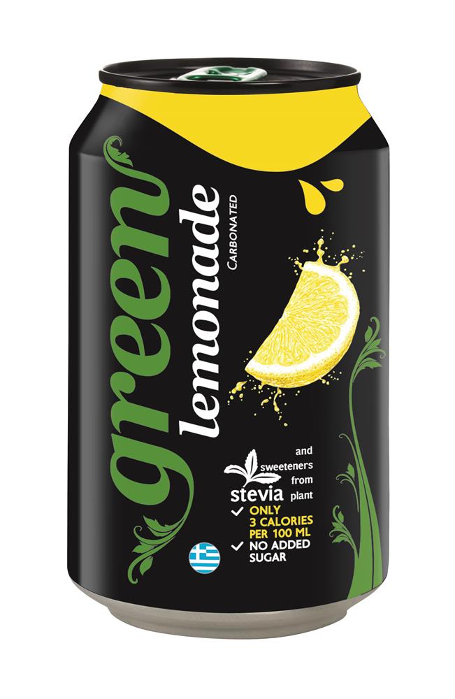 Green Cola_Green Lemonade Can 330ml-pack of 6