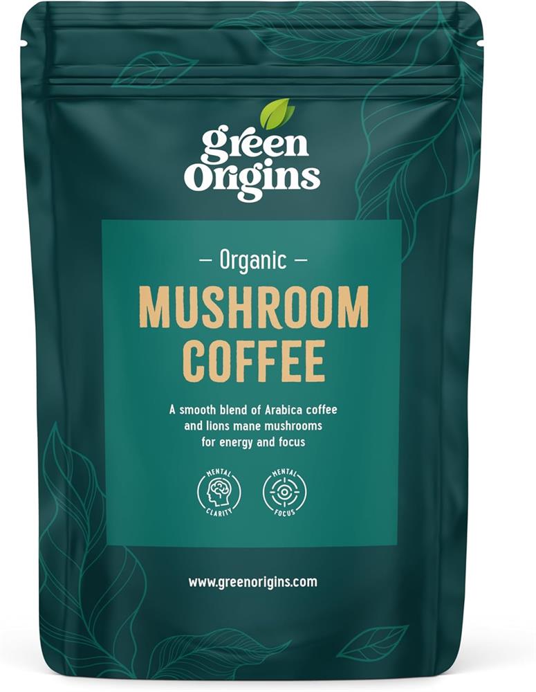 Green Origins_Organic Vegan Mushroom Latte Blend 100g