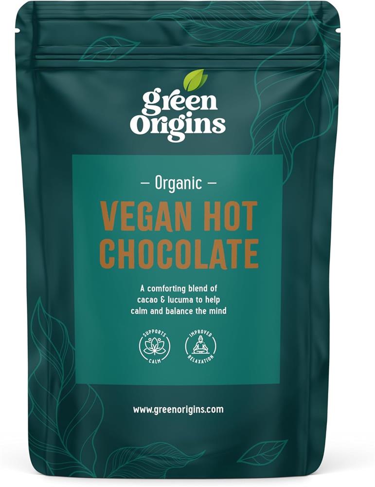 Green Origins_Organic Vegan Hot Chocolate/Cacao Blend 150g