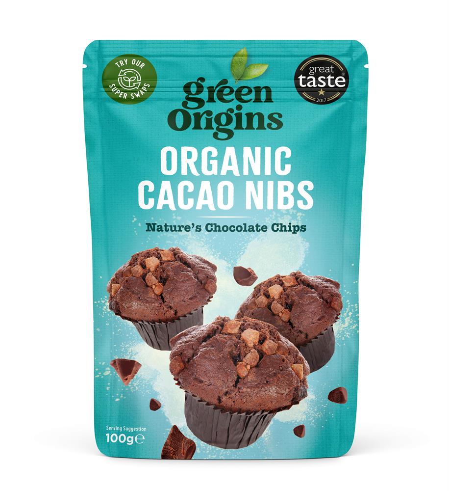 Green Origins_Organic Cacao Nibs (Raw) 100g