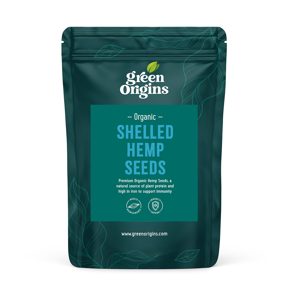 Green Origins_Organic Shelled Hemp Seeds 250g