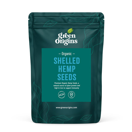 Green Origins_Organic Shelled Hemp Seeds 250g