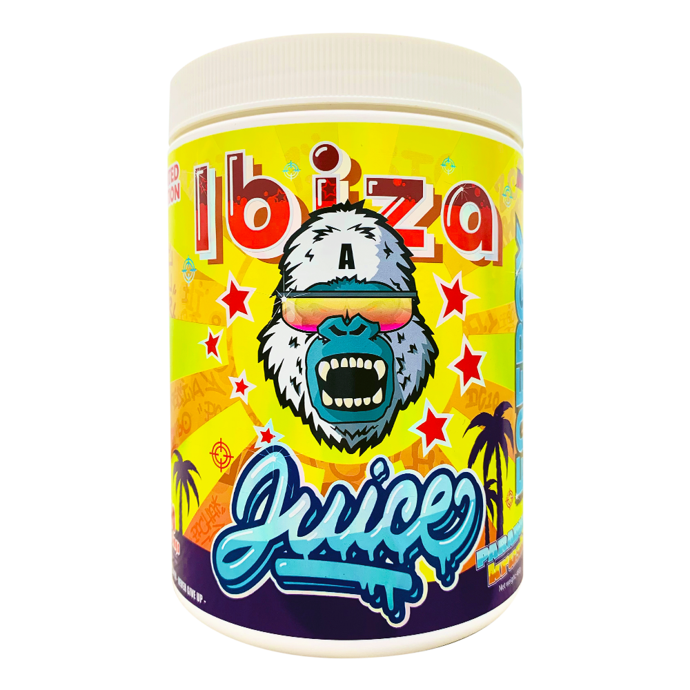 Gorillalpha Ibiza Juice 480g Ultimate Sherbert Double Dipped