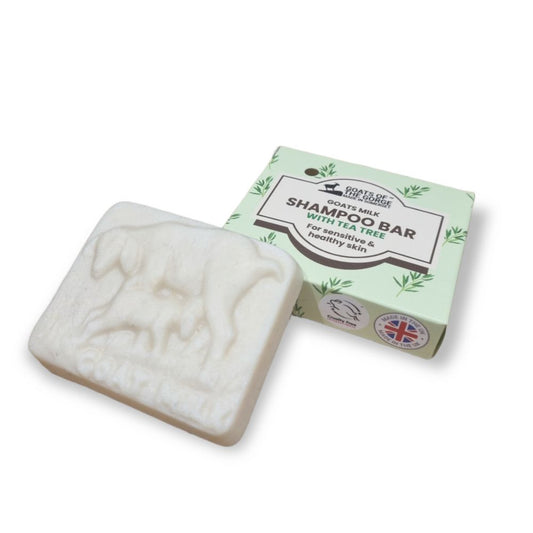 Goats of the Gorge_Goats milk Shampoo bar -(Tea Tree) 95g