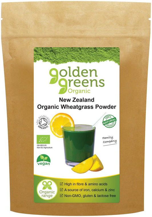 Greens Organic_Org New Zealand Wheatgrass 100g