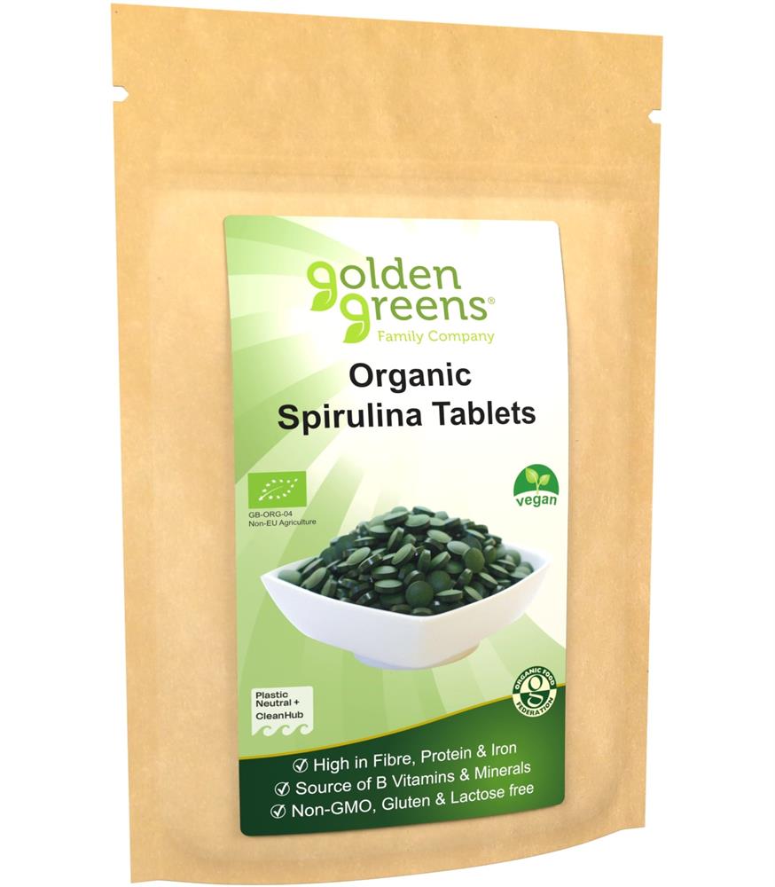Greens Organic_Organic Spirulina 250 Tablets