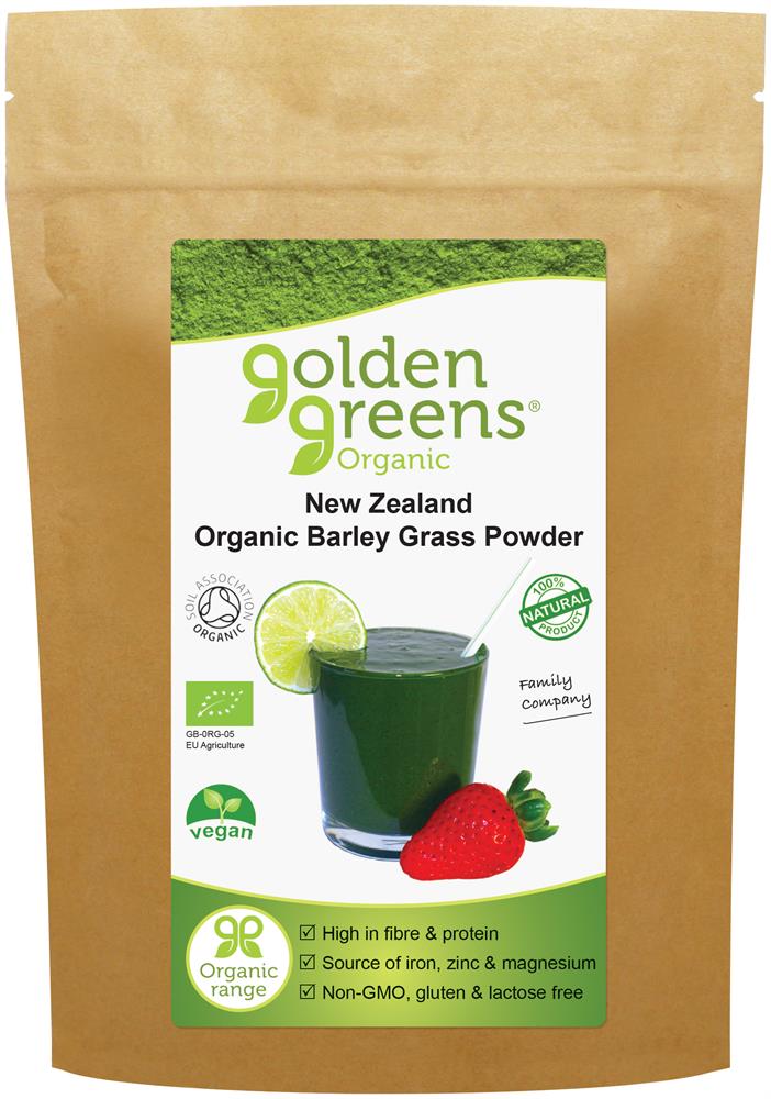 Greens Organic_Organic New Zealand Barleygrass Powder 200g