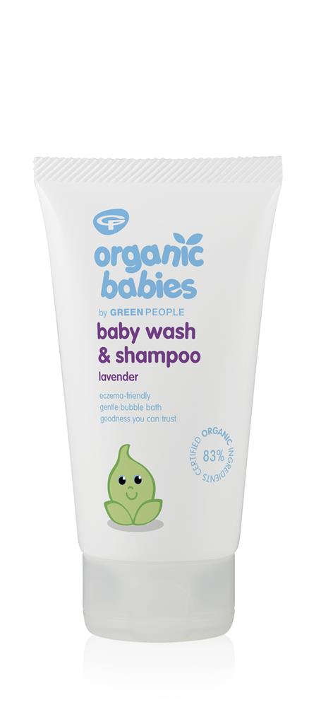 Green People_Organic Babies Baby Wash & Shampoo Lavender 150ml