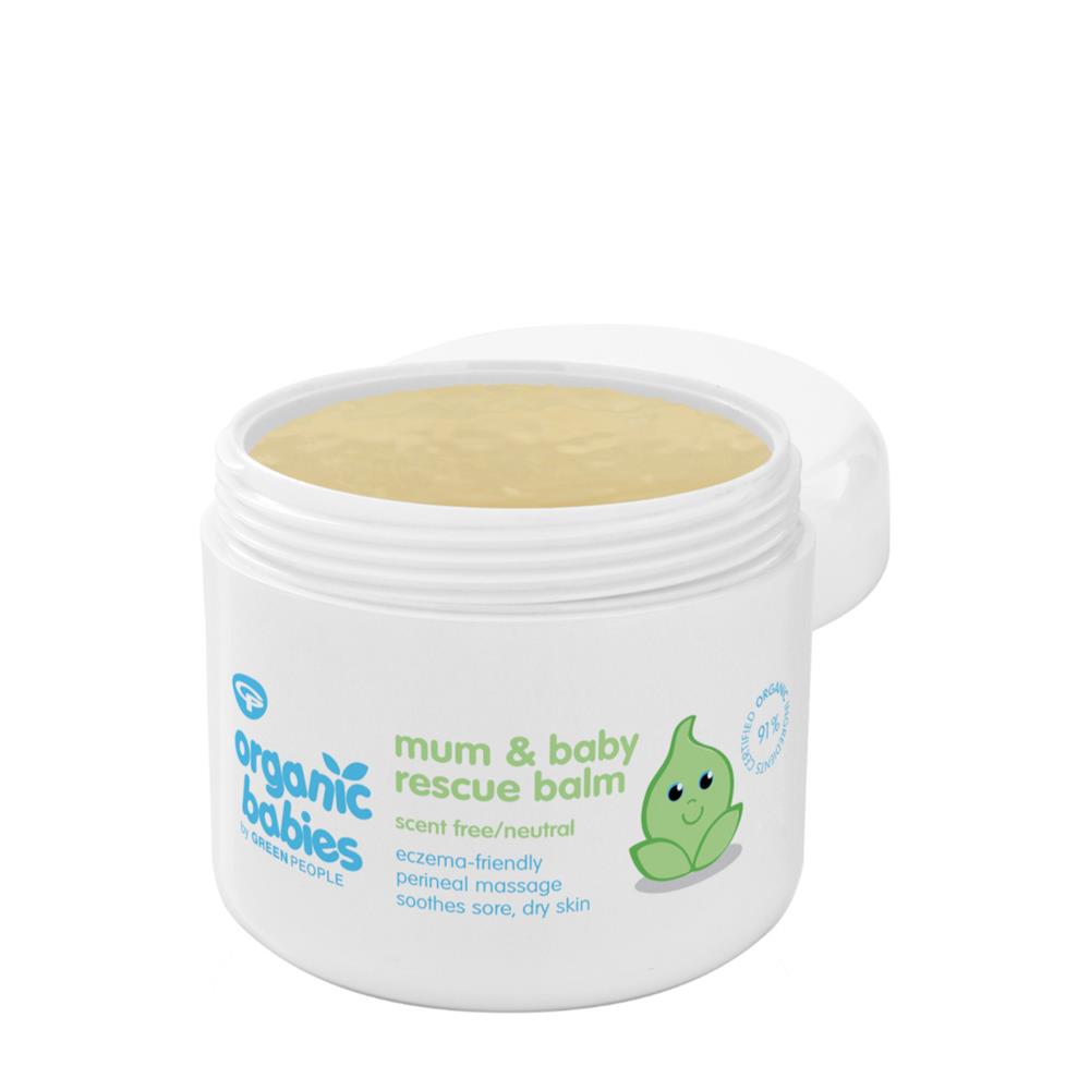 Green People_Organic Babies Mother & Baby Rescue Balm Scent Free 100ml