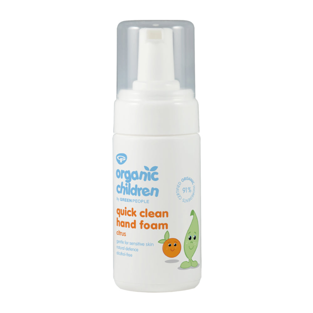 Organic Children Quick Clean Hand Foam 100ml