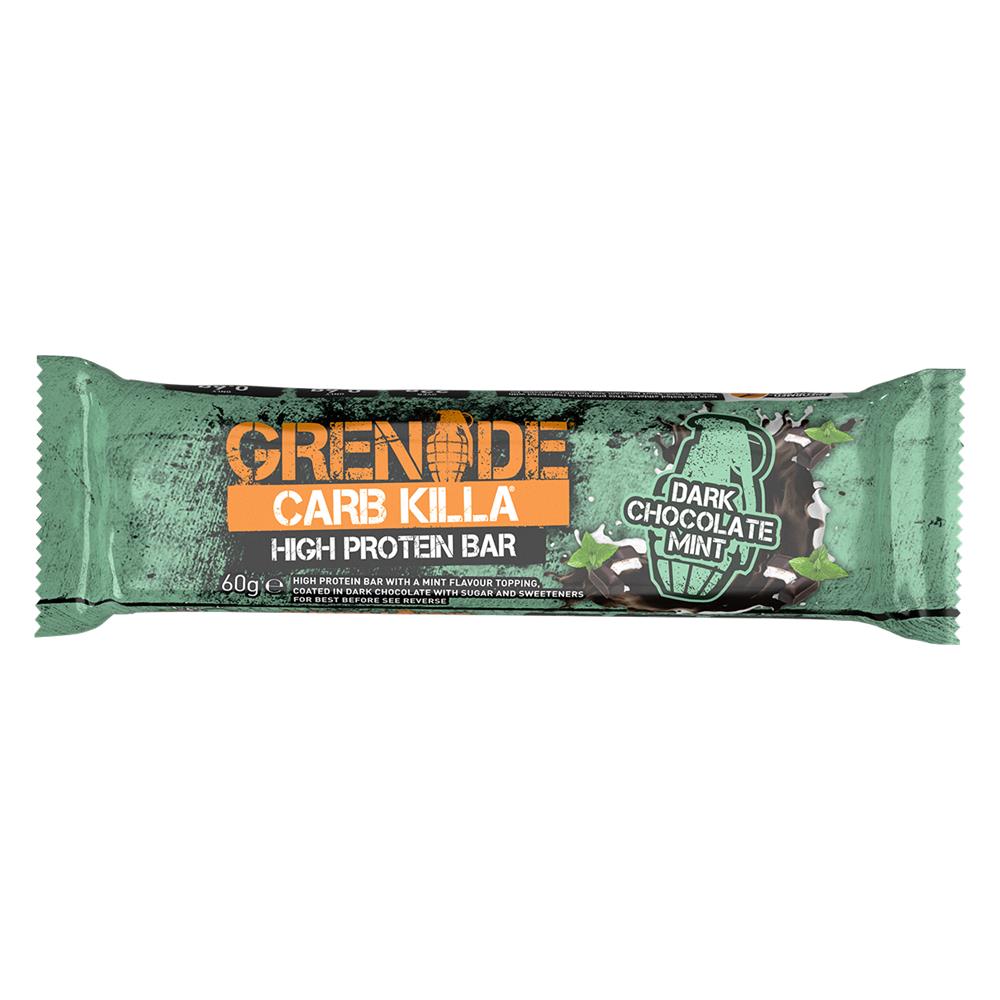 Grenade_Carb Killa Dark Chocolate Mint 60g-Pack of 12