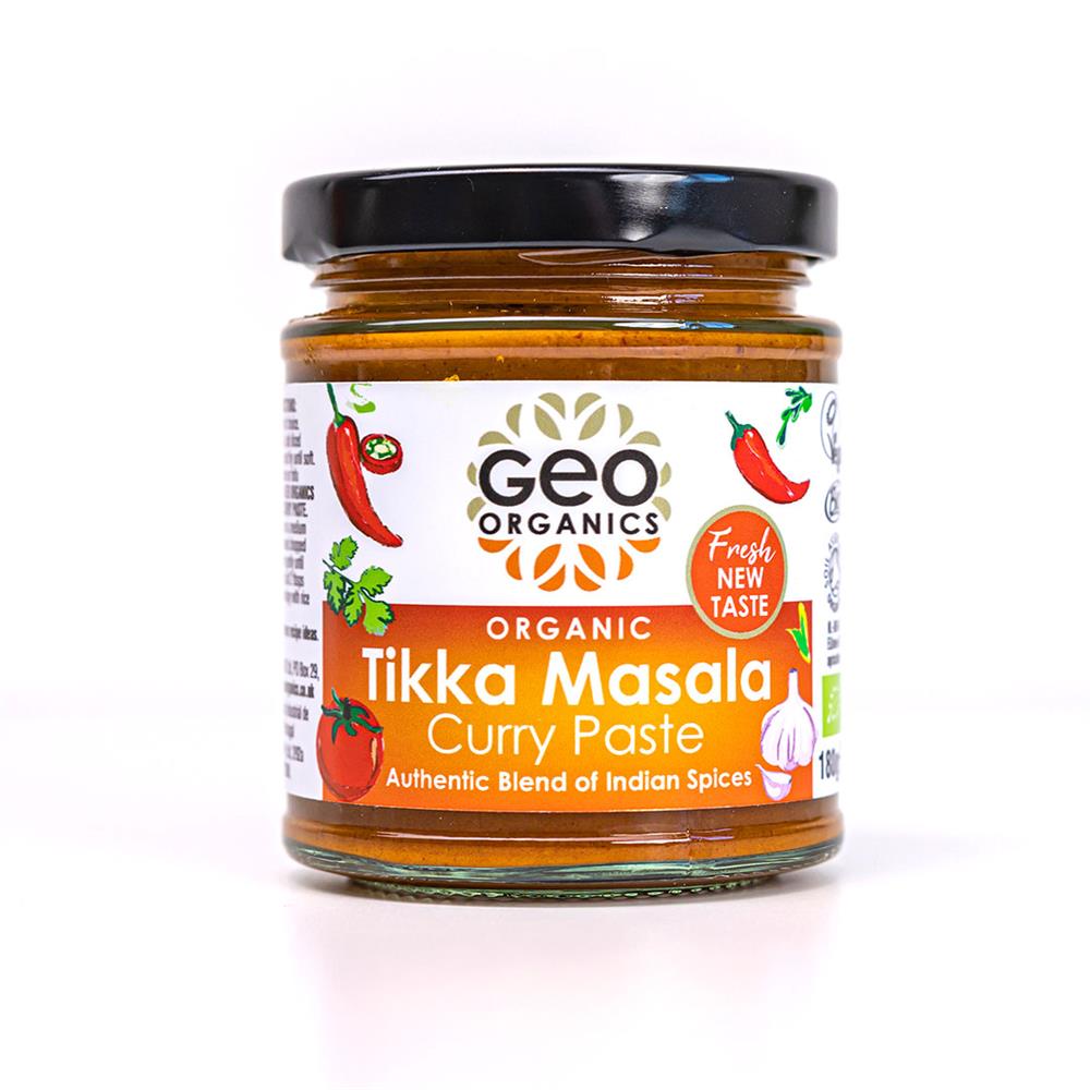 Georganics_Pastes - Organic Tikka Masala Curry Paste 180g-Pack of 2