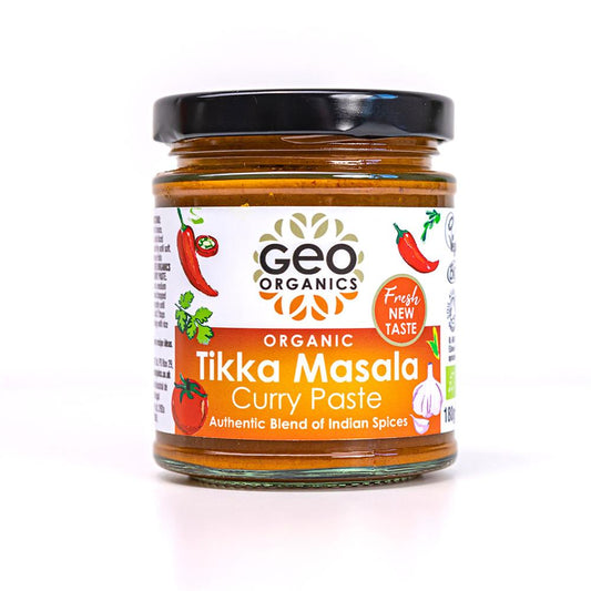 Georganics_Pastes - Organic Tikka Masala Curry Paste 180g-Pack of 2